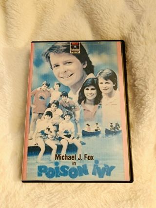 Poison Ivy Vhs Transfer To Dvd Rare Michael J Fox Dvd