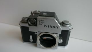 RARE Vintage Nikon F Photomic 35mm SLR Film Camera Body 2