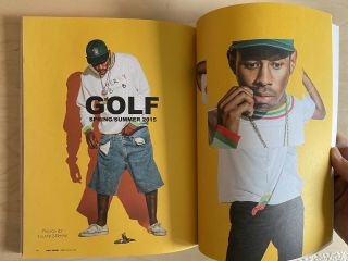 Golf Book - Cherry Bomb Issue Tyler the Creator VERY RARE 2015 3