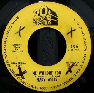 Mary Wells Me Without You/i 