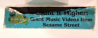 Sesame Street - Count It Higher VHS 1988 RARE 3