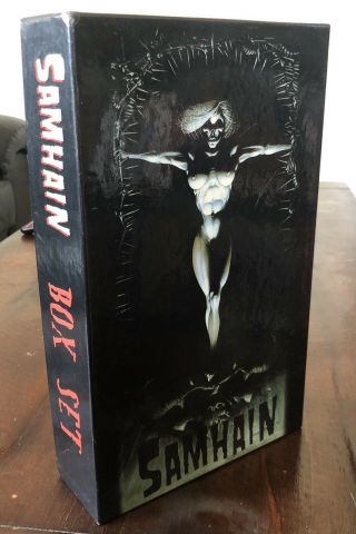 Samhain Box Set All 5 Discs Vhs Tape & Comic Book Danzig Misfits Oop Rare