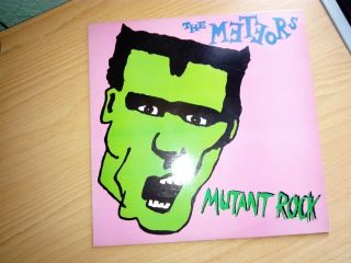 The Meteors Mutant Rock Rare 4 Track Blue Vinyl 12 "