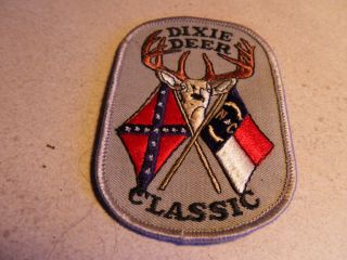 Rare Dixie Deer Classic Hat Patch