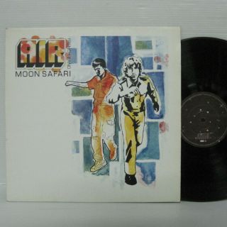 Air - Moon Safari Lp 1998 Eu Orig Rare Phoenix Daft Punk Techno W/ Inner Sleeve