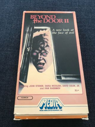 Beyond The Door Ii 2 Aka Shock Schock Vhs Vintage Rare Horror 1977 Mario Bava