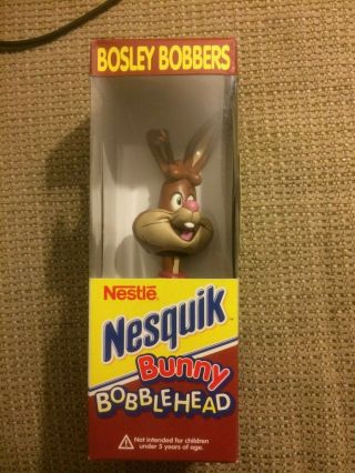 2002 Bosley Bobbers Nesquik Bunny Bobblehead Very Rare