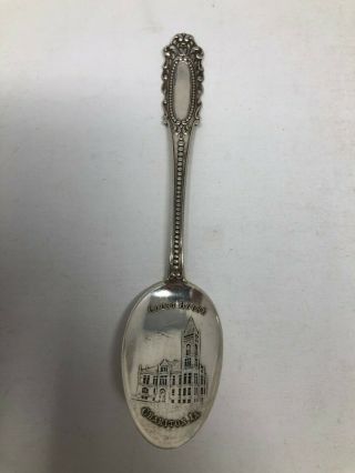 Watson Sterling Silver Souvenir Spoon Court House Chariton Iowa