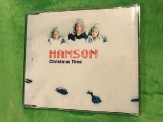 Rare Hanson Christmas Time Uk Promo Cd