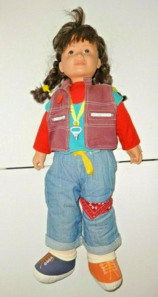 Lewis Galoob Toys Punky Brewster Doll With Key Necklace 1984 80s Toy Vintage