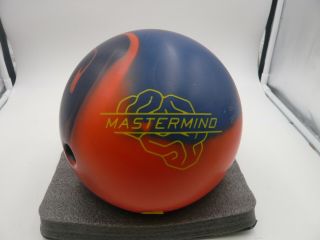 Brunswick " Mastermind " Rare 13 Pound Bowling Ball With Columbia 300 Bag