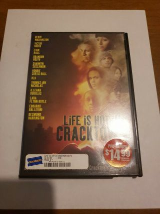 Life Is Hot In Cracktown (2009) Dvd Rare Oop Kerry Washington Evan Ross Rza
