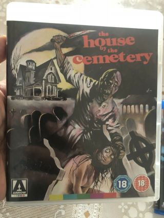 The House By The Cemetery Blu - Ray/dvd Arrow Video Region A Like Oop Rare
