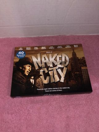 Best Of Naked City (dvd,  2013,  10 - Disc Set) Volume 1 And Volume 2 Rare Oop Dvd