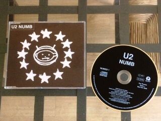 U2: Numb (3:58) - Rare Ltd Ed Uk Promo Cd - Only 250 Pressed - Cat No: Numcd1