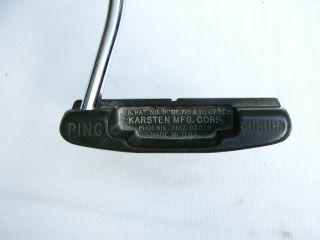 Rare Karsten Golf Ping Cushin All Putter 34 " Right Sz Pro Grip 85029