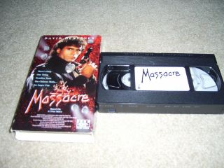 Massacre (vhs),  Rare,  Action,  Immg Video Release