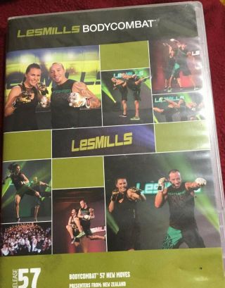 Les Mills Bodycombat 57 Dvd & Cd (rare) Fitness,  Workout