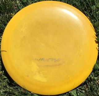 Rare Yellow PFN Patent s Star Wraith 174 g Innova Disc Golf OOP 7/10 2