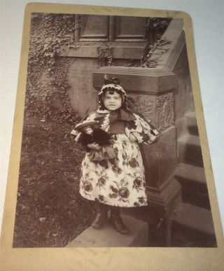 Rare Antique Victorian American Fashion Girl,  Toy Doll Cabinet Photo