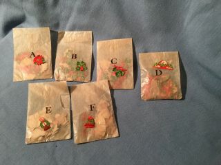 200,  Vintage Christmas Gummed Seals Santa Antique Variety Stickers Old Stock