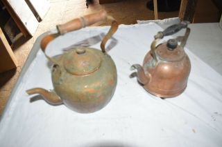 Vintage Copper Electric Kettle For Display Purpose Only Plus Second Kettle