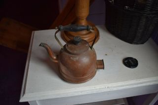 Vintage copper electric kettle for display purpose only plus second kettle 2