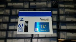 Panasonic (rare) 50 Mini Dv Tapes Of Extremely Ay - Dvm63mq