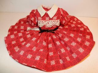 Vintage Ideal Shirley Temple 15 " Doll 1950s St - 15 - N Red Tagged Dress