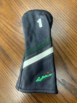 Fishers Island Club Ab Golf Leather Driver Headcover Cover Rare Logo
