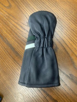 Fishers Island Club AB Golf Leather Driver Headcover Cover Rare Logo 3
