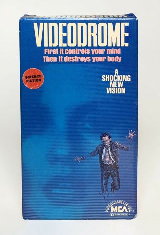 Videodrome Rare 1982 Slasher Sci - Fi Uncut Version - Deborah Harry,  James Woods