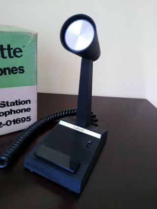 Vintage Rare Layafette CB Base Station Desk Microphone 42 - 01695 W Instructions 2