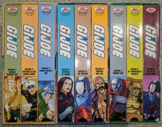 G.  I.  Joe Tv Series Vhs 9 Tapes Classic Rare Yo Joe A Real American Hero Gi Joe