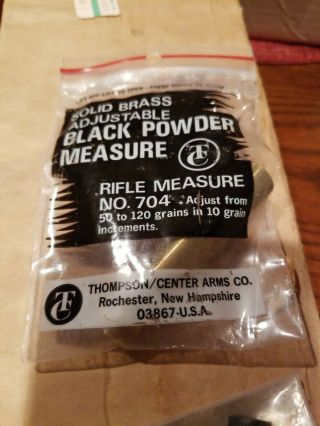 Thompson/Center.  50 Cal black powder VINTAGE Accessory Kit NIP Rare 3