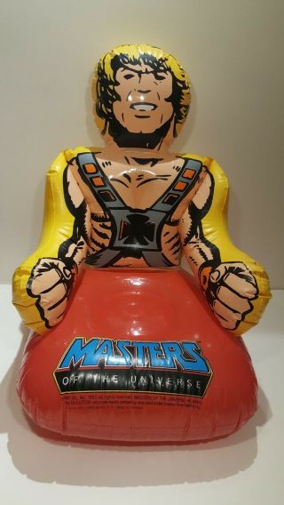 He - Man Masters Of The Universe H - G Toys Long Beach Inflatable Chair Rare Mattel