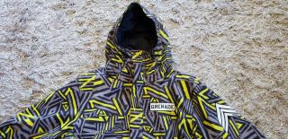 Grenade Snowboard Jacket DOOMVISION Mens Medium/large RARE geometric $200 Msrp 3