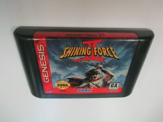 Shining Force Ii Sega Genesis Rare Rpg Game Cartridge Only 100 Authentic