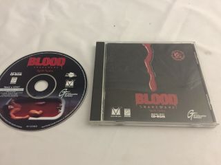 Blood - Shareware - Spill Some (dos & Pc,  1997) Complete Jewel Case Rare