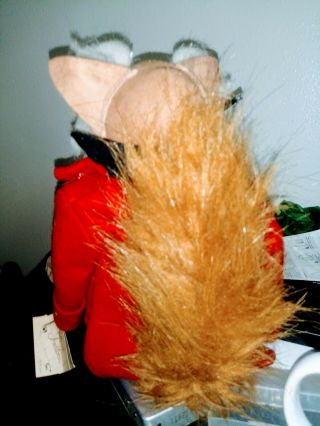 Ultra Rare Joe Spencer Gathered Traditions Farley Fox Doll Christmas Figure 3