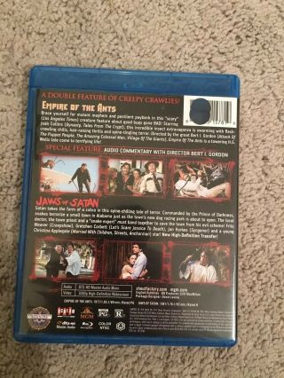 Empire Of The Ants Bluray SIGNED Bert I Gordon MR BIG RARE Blu - ray 3