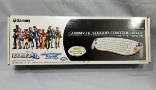 Nintendo Gamecube Summy Keyboard Controller Very Rare