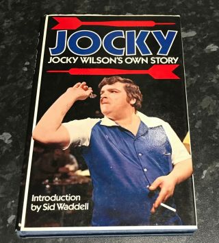 Rare Book - Jocky By Jocky Wilson - Twice World Darts Champion 