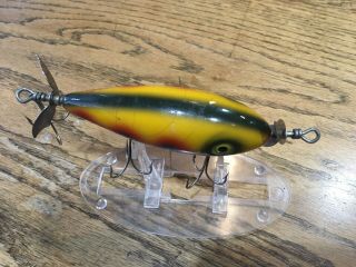 Vintage South Bend Surf Oreno Fishing Lure Antique Tackle Box Bait Bass Musky 2