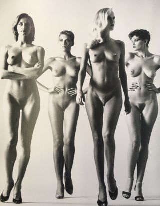 Helmut Newton - Walking Women French Vogue
