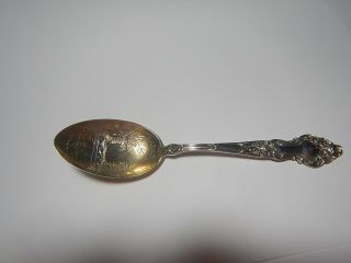 Sterling Silver Souvenir Spoon Minnehaha Falls Minneapolis Mn Minnesota Scrap