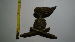 Extremely Rare Wwii Italian Fascist 42nd Anti Aircraft Cap Device.  Rare