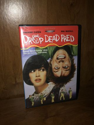 Drop Dead Fred (dvd,  2003) Rare,  Oop Phoebe Cates,  Rik Mayall (1991)