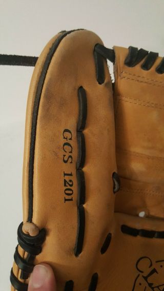 Mizuno Classic Pro Baseball Softball Glove GCS1201 Ex Tan Leather Black 12 