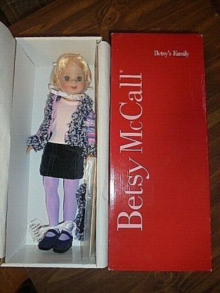 Betsy Mccall Blonde Barbara Stripes Outfit W/ Box Tonner Doll Club Rare @@